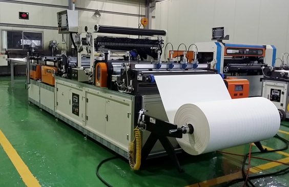 High Speed Rotary Pleat Machine